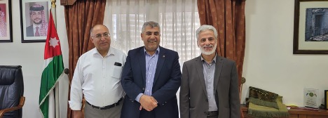 Photo of Muhammad Al-Khashashneh, Fayez Abdullah and Wael Al-Delaimy.