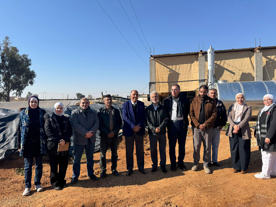 Local water authority, farmers, residents and members of a community advisory board, the organizing committee oversaw the feasibility and build of a water treatment unit in Jordan